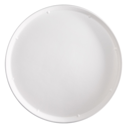 50 Piatti tondi monouso per pizza in canna da zucchero D 32,5cm Signor Bio